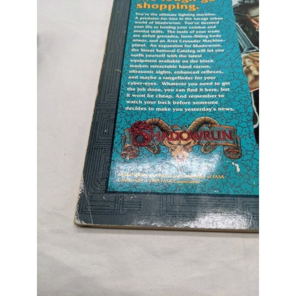 Shadowrun Street Samurai Catalog Sci-Fi RPG Sourcebook - Picture 9 of 16
